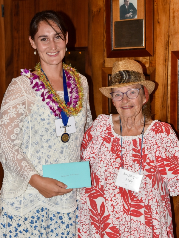 Katherine Ackerman with Jacqueline Maly