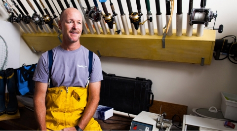 Shark Scientist Chris Lowe Dr. Chris Lowe